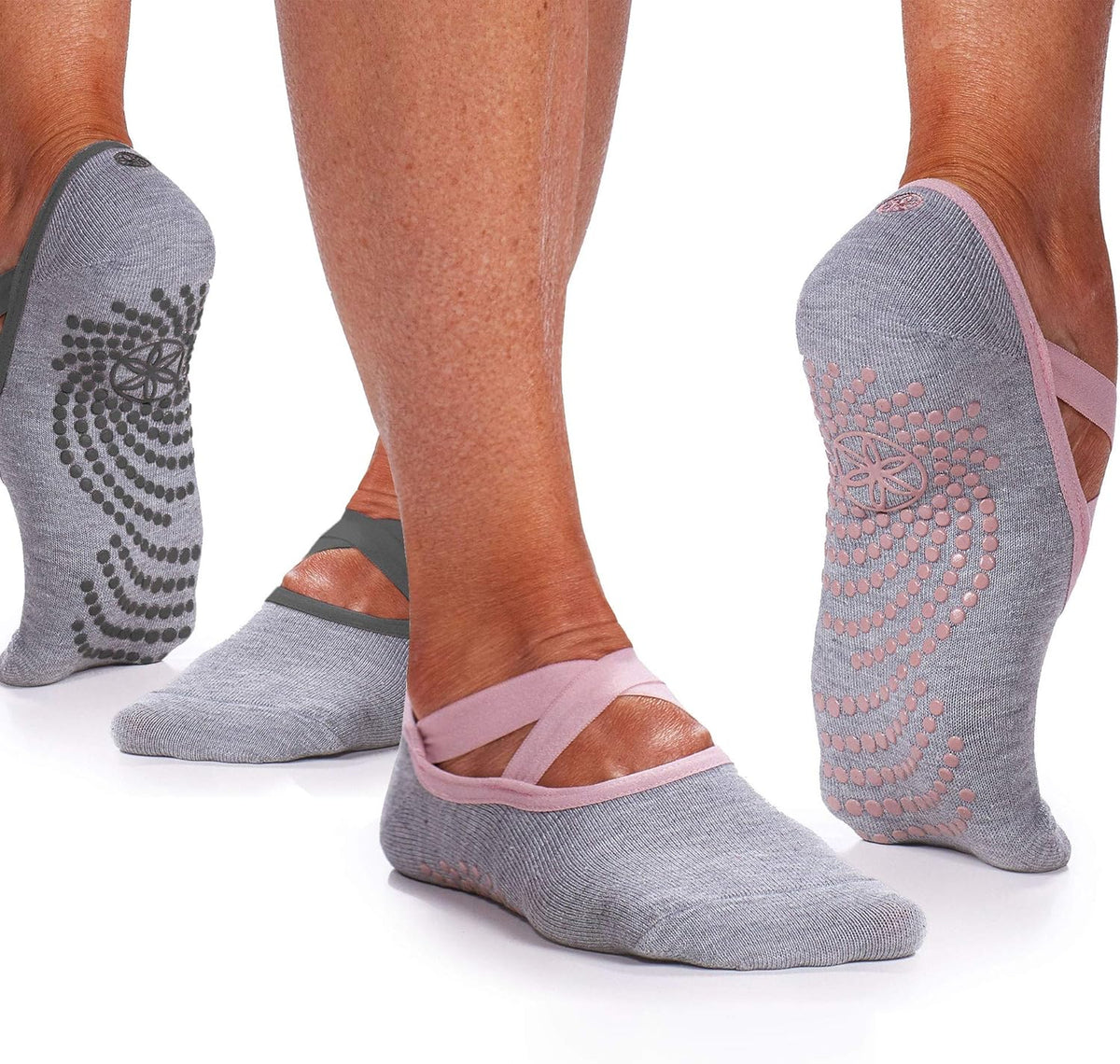Grippy Studio Yoga Socks for Extra Grip in Standard or Hot Yoga