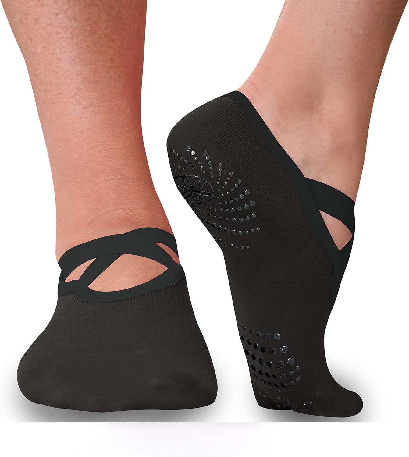 Grippy Studio Yoga Socks for Extra Grip in Standard or Hot Yoga
