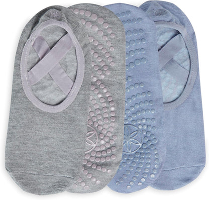 Grippy Studio Yoga Socks for Extra Grip in Standard or Hot Yoga