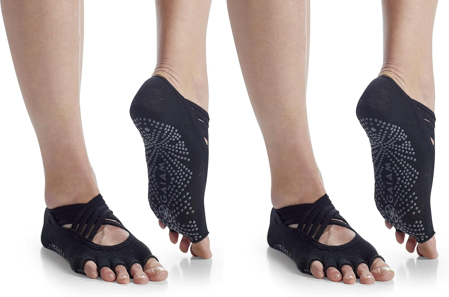 Grippy Studio Yoga Socks for Extra Grip in Standard or Hot Yoga