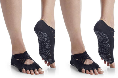 Grippy Studio Yoga Socks for Extra Grip in Standard or Hot Yoga