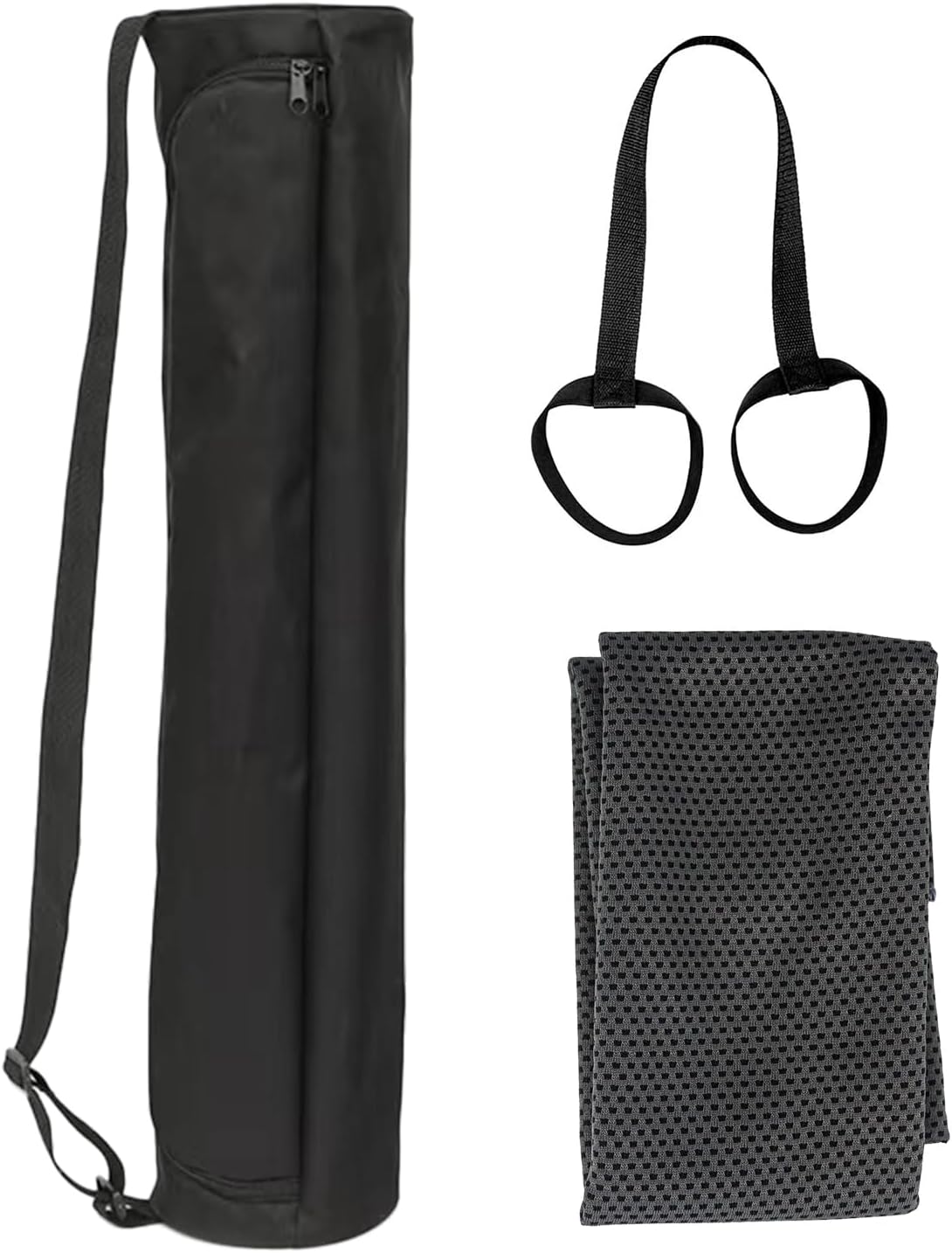Yoga Mat Bag for Women & Men,Travel Yoga Gym Bag for 1/4" 1/3" Thick Exercise Yoga Mat,Fitness mat bag,sprot mat pouch
