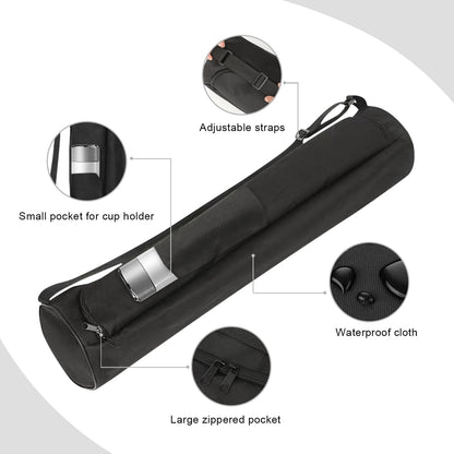 Yoga Mat Bag for Women & Men,Travel Yoga Gym Bag for 1/4" 1/3" Thick Exercise Yoga Mat,Fitness mat bag,sprot mat pouch