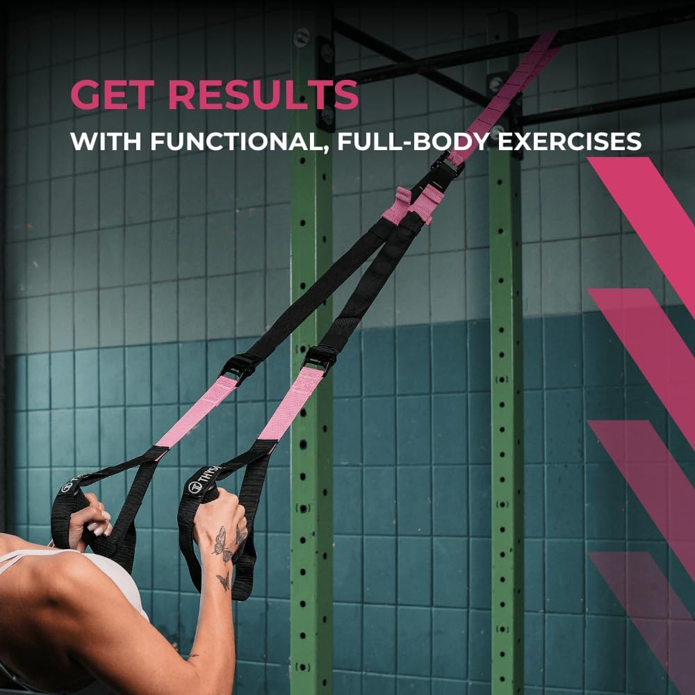 ® Resistance Trainer Pro Xtreme Straps Army | Sling Trainer Set with Adjustable Door Anchor | Fitness Home Workouts - Suitable for Travelling & for Training Indoor & Outdoor