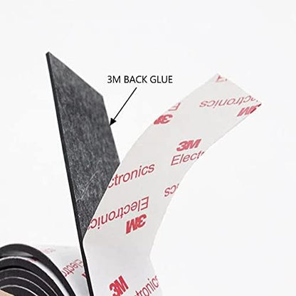 2 pcs Anti-Slip Pads Silicone Rubber Plastic Pads 150x300mm 3M Self-Stick Adhesive Non Slip Mats for Furniture Fixator Protector Mat (6x12inch)