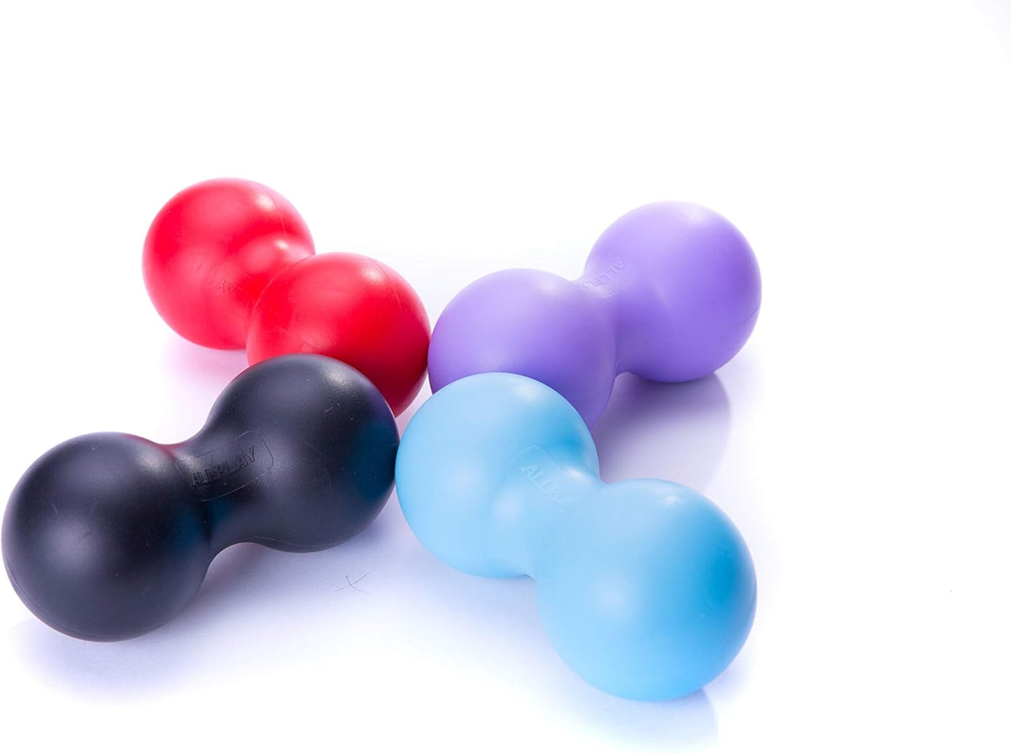 Peanut Massage Ball Roller, Double Lacrosse Ball, Acupoint Myofascial Release Muscle Knot Relaxer Mobility Trigger Point for Physical Therapy Self Deep Tissue Manual Massager Equipment Tool Set