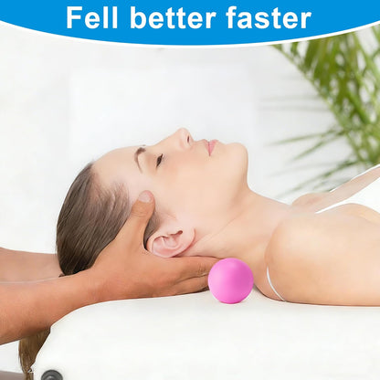 Peanut Massage Ball-Double Lacrosse Massage Ball, Mobility Ball for Myofascial Release,Yoga Therapy,Trigger Point Therapy,Muscle Knots and Acupoint Massage (Blue Firm Ball)