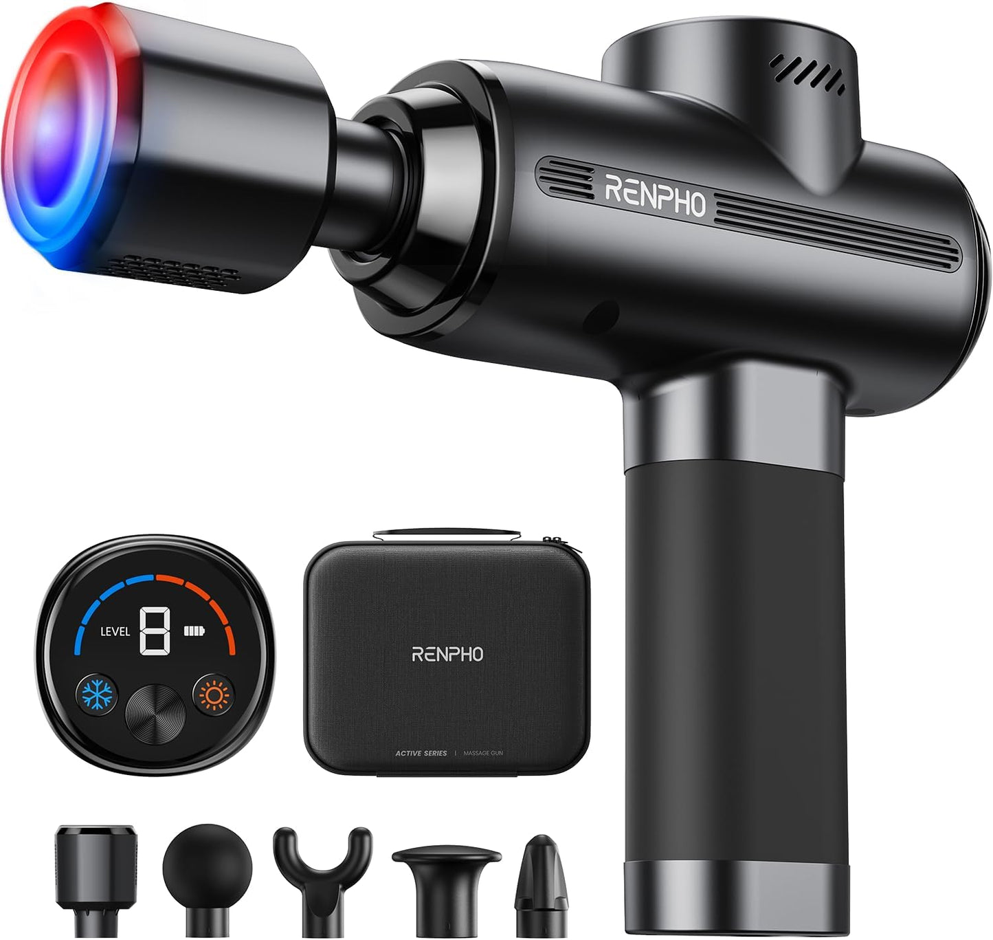 Active Thermacool 2 Massage Gun with Intuitive Heat and Cold Control
