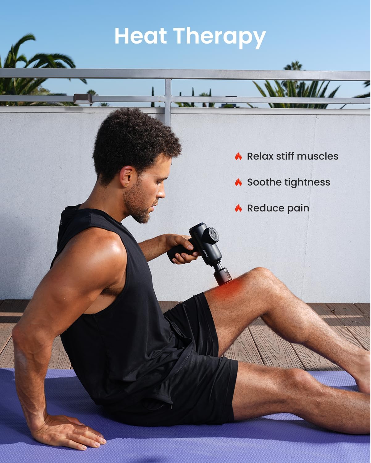 Active Thermacool 2 Massage Gun with Intuitive Heat and Cold Control