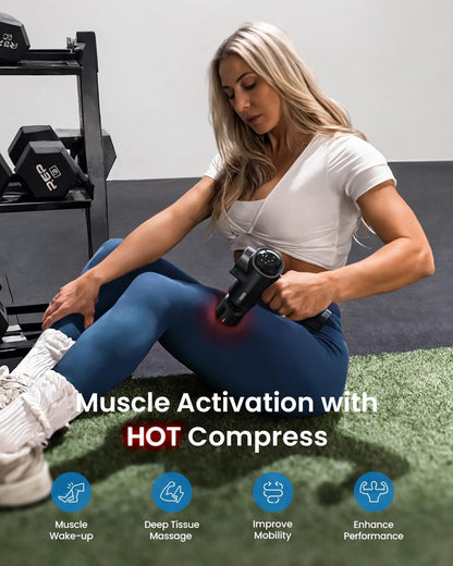 Active Thermacool 2 Massage Gun with Intuitive Heat and Cold Control