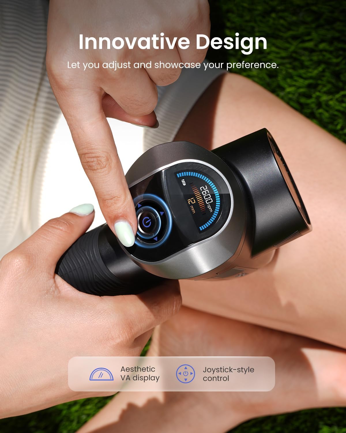 Active Thermacool 2 Massage Gun with Intuitive Heat and Cold Control