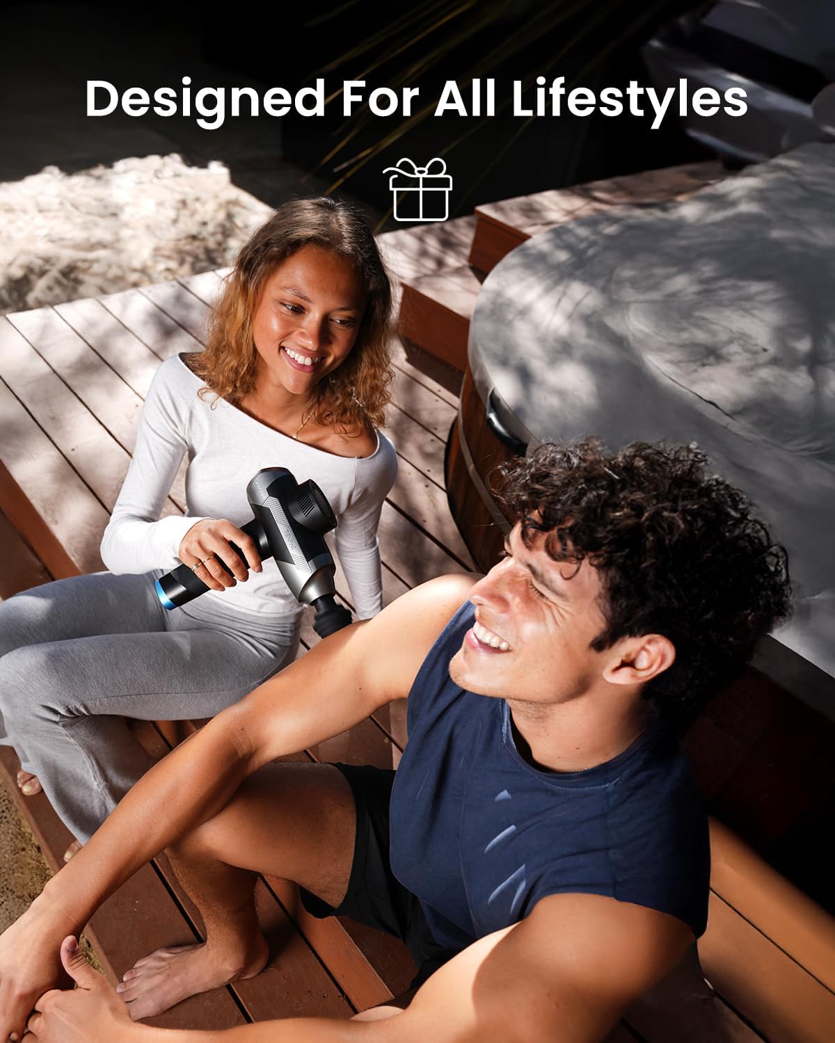 Active Thermacool 2 Massage Gun with Intuitive Heat and Cold Control
