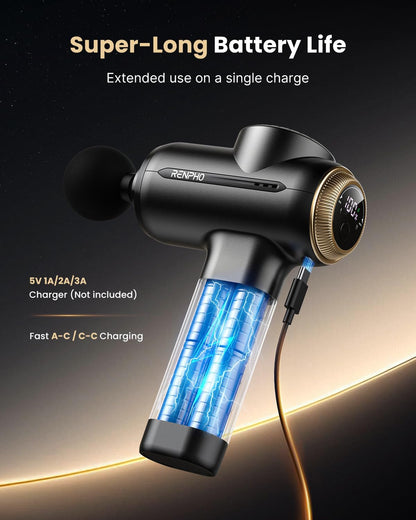 Active Thermacool 2 Massage Gun with Intuitive Heat and Cold Control