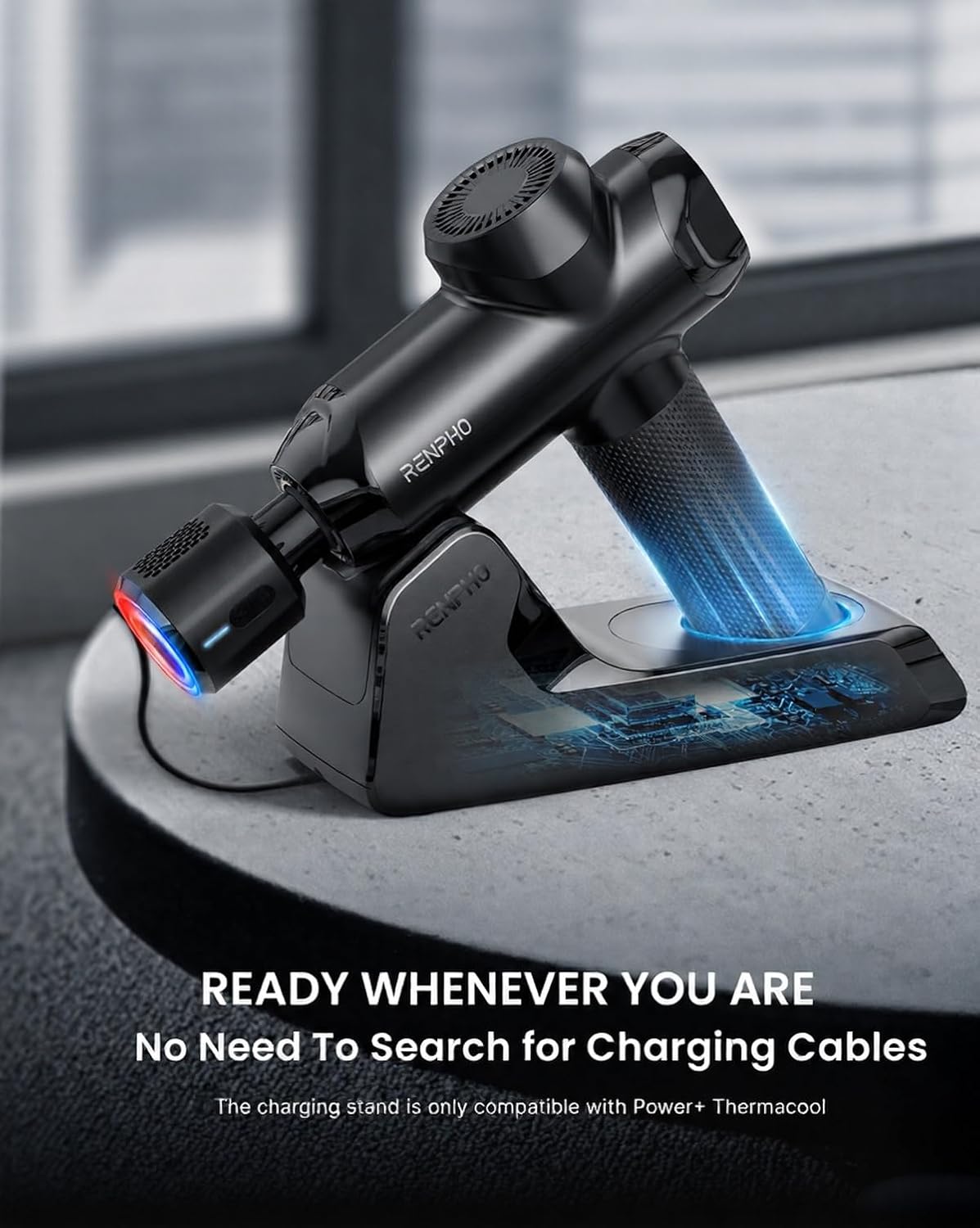 Active Thermacool 2 Massage Gun with Intuitive Heat and Cold Control