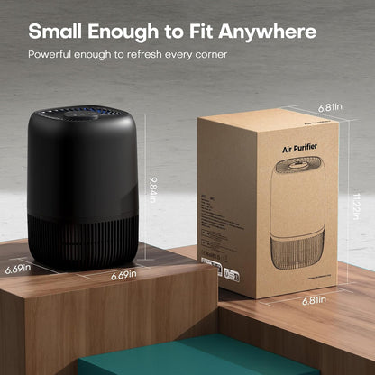 Air Purifiers for Home, High Efficiency Filter Up to 1076 Ft², White