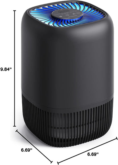 Air Purifiers for Home, High Efficiency Filter Up to 1076 Ft², White