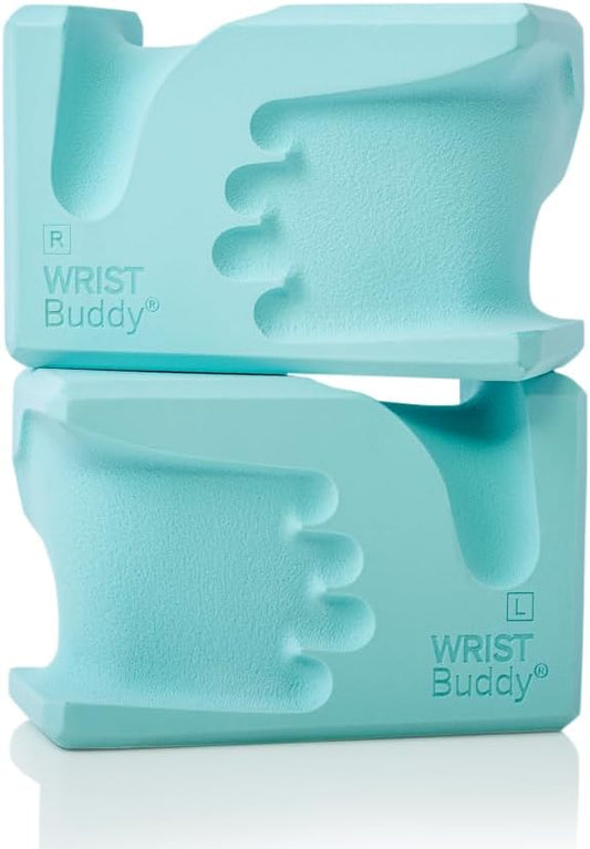 ® Hand-Shaped Ergonomic Yoga Blocks for Optimal Wrist Support During Yoga, Pilates, Pushups, Planks, and Handstands - Patented Non Slip Blocks for Enhanced Stability and Comfort.