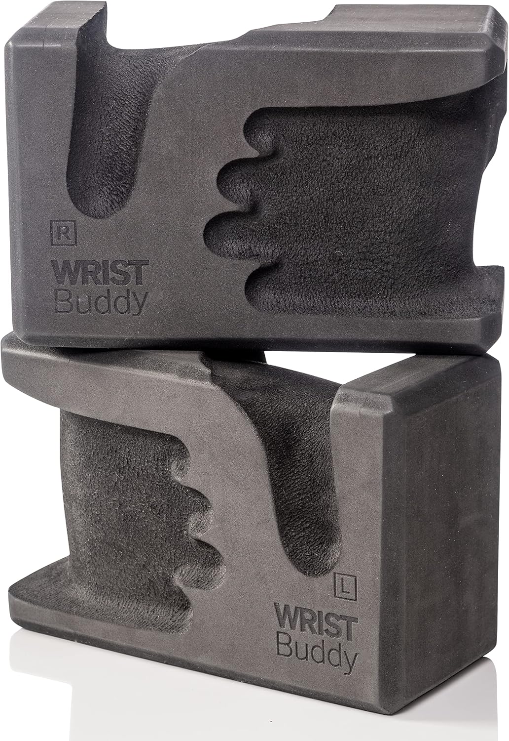 ® Hand-Shaped Ergonomic Yoga Blocks for Optimal Wrist Support During Yoga, Pilates, Pushups, Planks, and Handstands - Patented Non Slip Blocks for Enhanced Stability and Comfort.