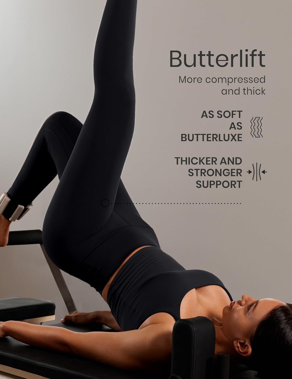 Butterlift Leggings 25" | Buttery Soft, Moderate Compression, Yoga, Pilates, High Waisted, for Women