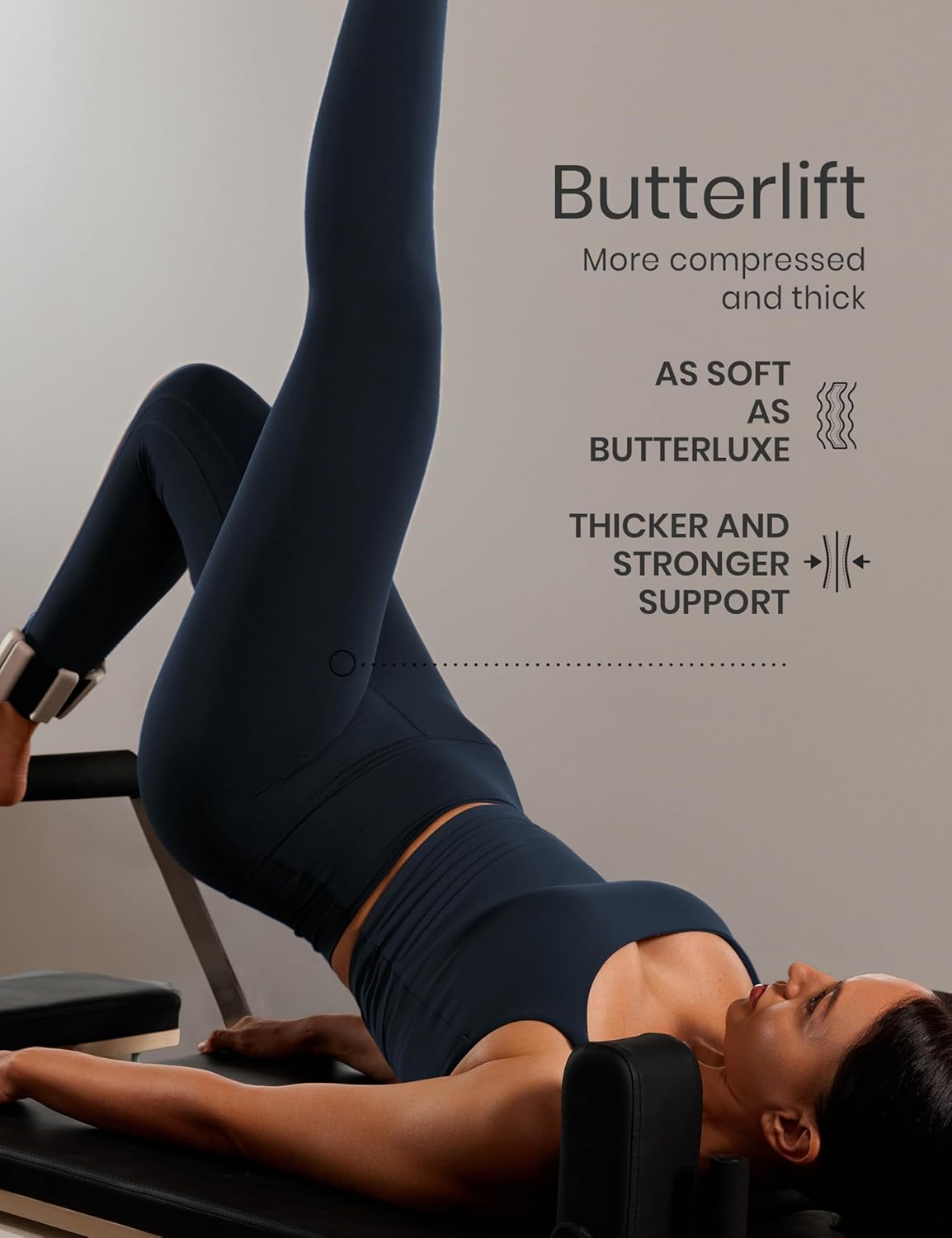 Butterlift Leggings 25" | Buttery Soft, Moderate Compression, Yoga, Pilates, High Waisted, for Women
