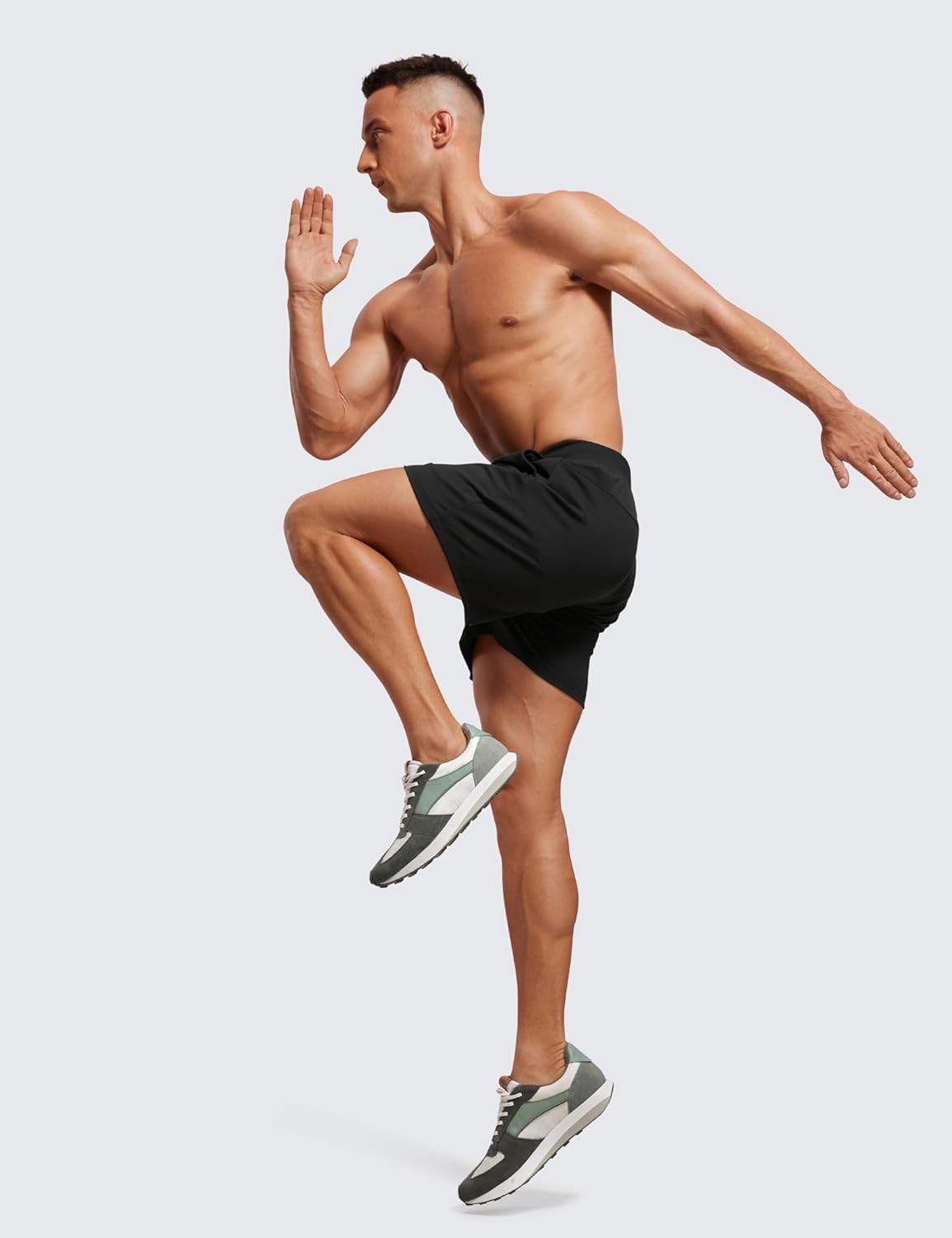 4-Way Stretch Workout Shorts 5" | Wrinkle-Free, Premium Soft, Casual, Pockets, for Men