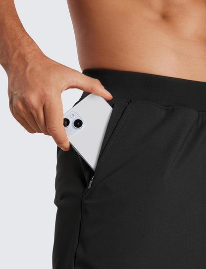 4-Way Stretch Workout Shorts 5" | Wrinkle-Free, Premium Soft, Casual, Pockets, for Men