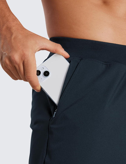 4-Way Stretch Workout Shorts 5" | Wrinkle-Free, Premium Soft, Casual, Pockets, for Men