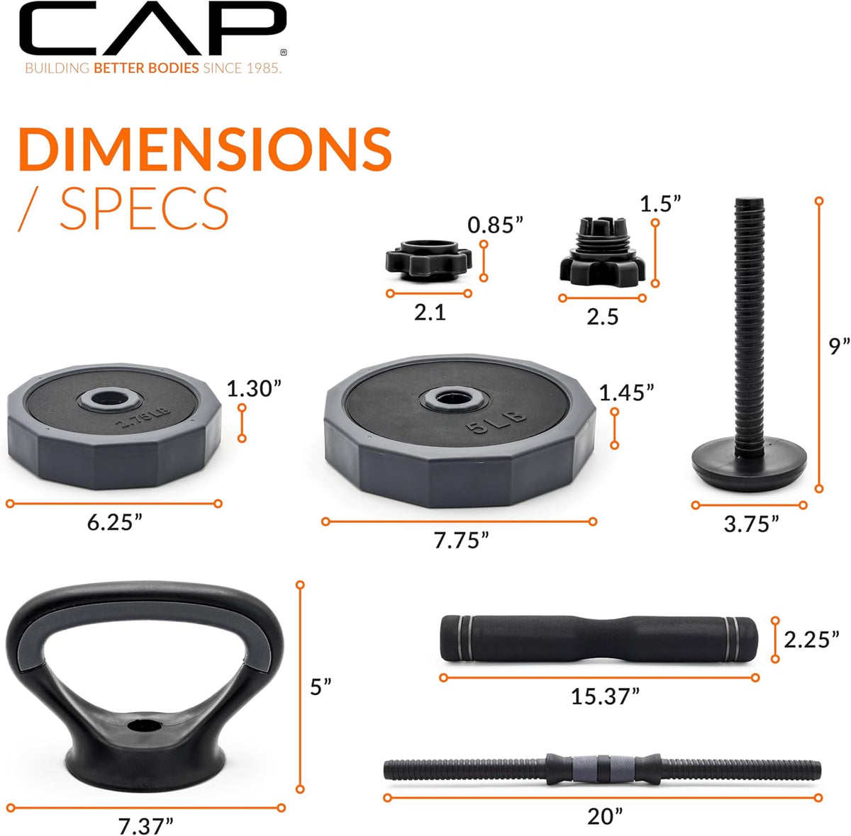 Adjustable Weight Set, Multi-Use Adjustable Dumbbell Set for Home Gym Strength Training, Quick Change Free Weights System, Compact Workout Equipment, Multiple Weight Options