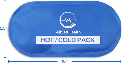 Ice Pack for Neck and Shoulders, Neck Ice Pack Wrap with 2 Reusable Packs
