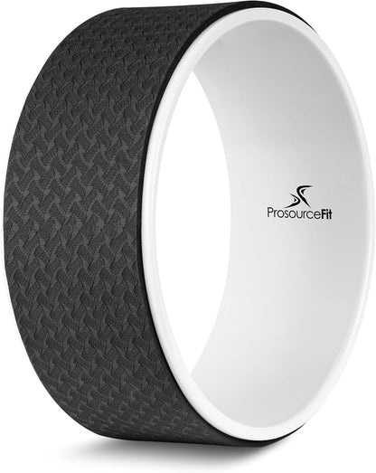 Yoga Wheel Prop 12” for Improving Yoga Poses, Backbends, Flexibility, Balance, Stretching, Relaxation