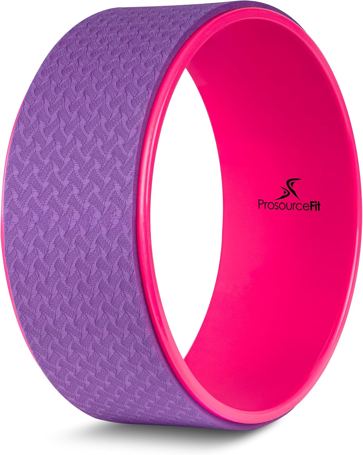 Yoga Wheel Prop 12” for Improving Yoga Poses, Backbends, Flexibility, Balance, Stretching, Relaxation