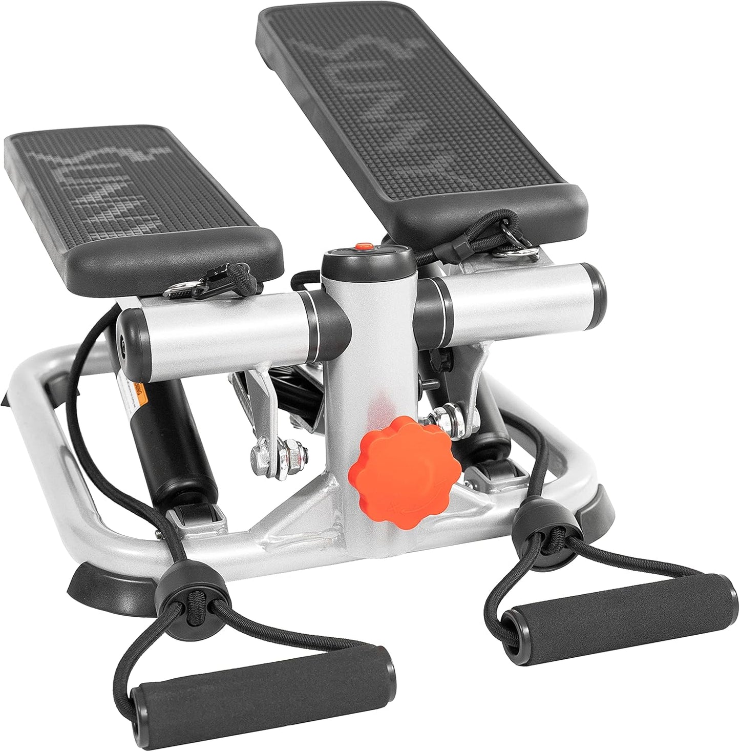 Mini Steppers with Digital Monitor and Resistance Bands, Compact Low-Impact Cardio Machines for Home Workouts