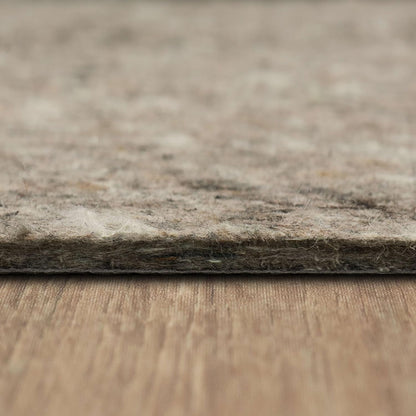 Non Slip Rug Pad 3' x 5'- 1/4" Thick Felt + Latex Rubber Gripper - Dual Surface Cushion for Hardwood, Carpet, Tile Floors, Made in USA - Colors A