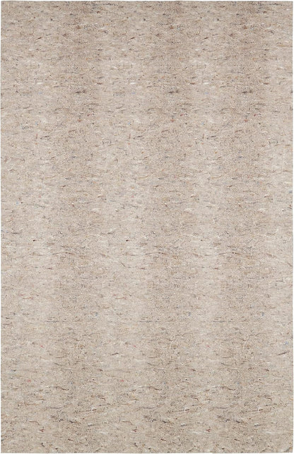 Non Slip Rug Pad 3' x 5'- 1/4" Thick Felt + Latex Rubber Gripper - Dual Surface Cushion for Hardwood, Carpet, Tile Floors, Made in USA - Colors A