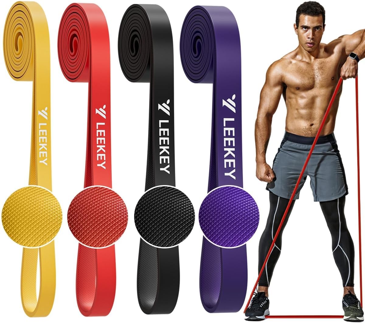 Pull Up Assistance Bands,Muit Levels Resistance Bands for Senior/Adults,Exercise Bands with Door Anchor, Strength Bands for Fitness Training, Physical Therapy,Home Gym Workouts