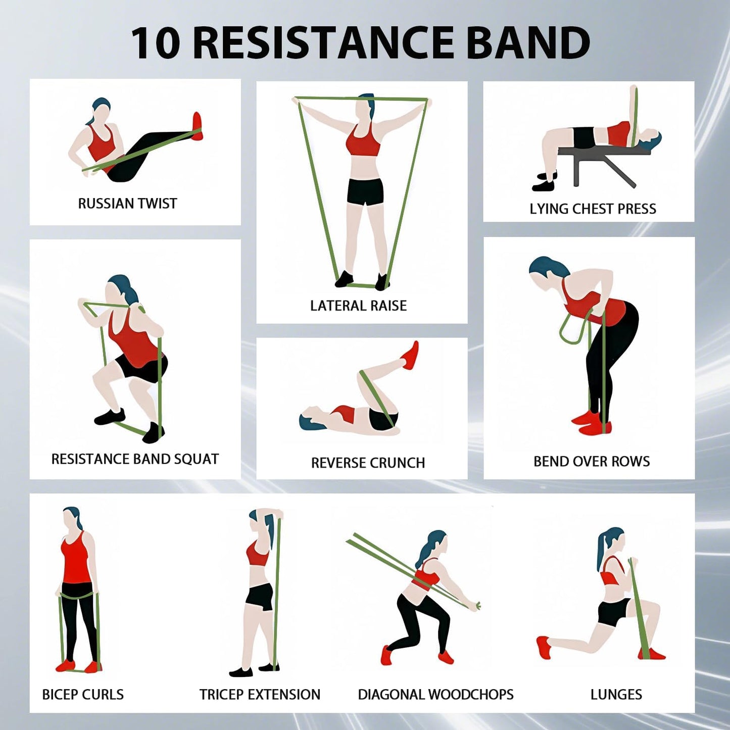 Pull Up Assistance Bands,Muit Levels Resistance Bands for Senior/Adults,Exercise Bands with Door Anchor, Strength Bands for Fitness Training, Physical Therapy,Home Gym Workouts
