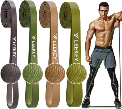 Pull Up Assistance Bands,Muit Levels Resistance Bands for Senior/Adults,Exercise Bands with Door Anchor, Strength Bands for Fitness Training, Physical Therapy,Home Gym Workouts