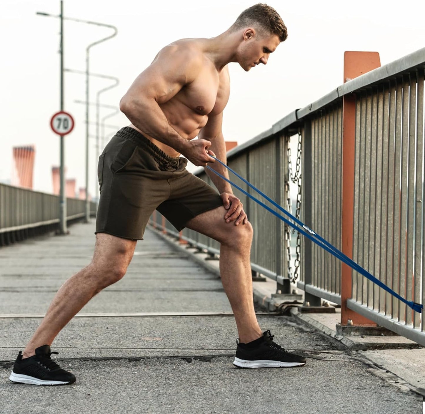 Resistance Bands for Working Out, Exercise Bands, Workout Bands, Pull Up Assistance Bands for Body Stretching Training Physical Therapy Muscle Training for Men & Women