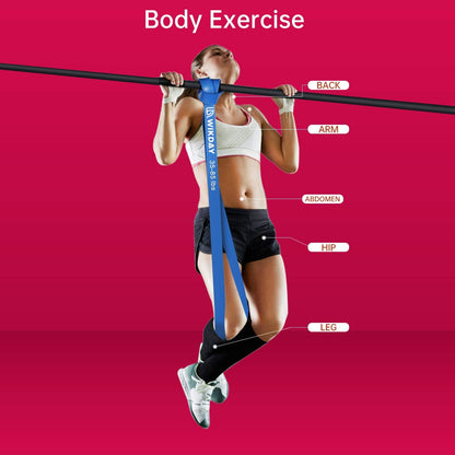 Resistance Bands for Working Out, Exercise Bands, Workout Bands, Pull Up Assistance Bands for Body Stretching Training Physical Therapy Muscle Training for Men & Women