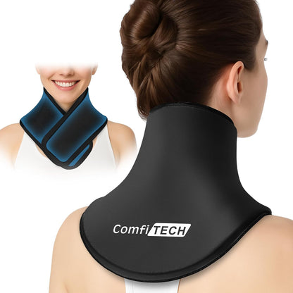 Extended Neck Ice Pack Wrap Gel Coverage for Shoulder, M, 1 Pack