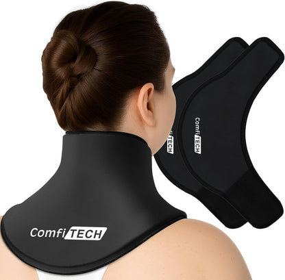 Extended Neck Ice Pack Wrap Gel Coverage for Shoulder, M, 1 Pack