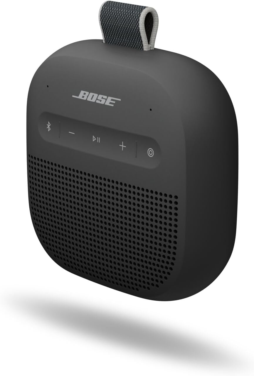 SoundLink Micro Portable Bluetooth Speaker (2nd Gen), Wireless Outdoor Speaker, Up to 12 Hours Battery Life, Waterproof and Dustproof, Blue Dusk