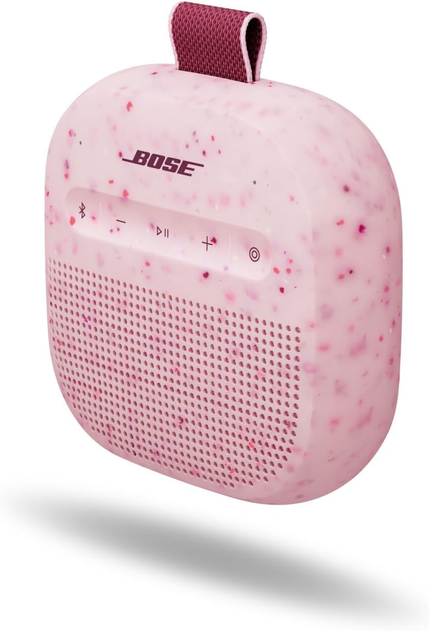 SoundLink Micro Portable Bluetooth Speaker (2nd Gen), Wireless Outdoor Speaker, Up to 12 Hours Battery Life, Waterproof and Dustproof, Blue Dusk