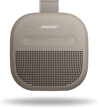 SoundLink Micro Portable Bluetooth Speaker (2nd Gen), Wireless Outdoor Speaker, Up to 12 Hours Battery Life, Waterproof and Dustproof, Blue Dusk