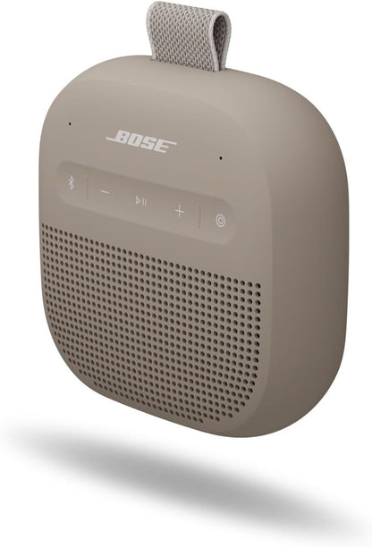 SoundLink Micro Portable Bluetooth Speaker (2nd Gen), Wireless Outdoor Speaker, Up to 12 Hours Battery Life, Waterproof and Dustproof, Blue Dusk