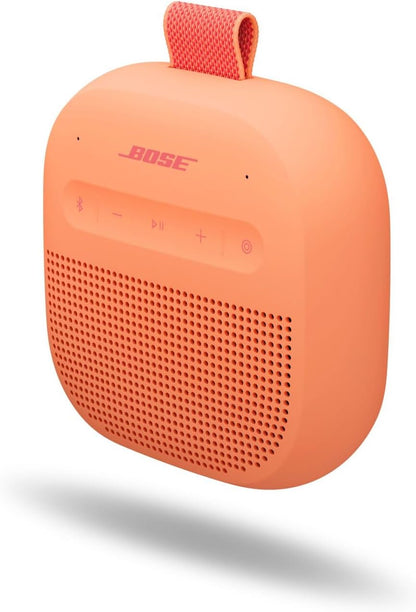 SoundLink Micro Portable Bluetooth Speaker (2nd Gen), Wireless Outdoor Speaker, Up to 12 Hours Battery Life, Waterproof and Dustproof, Blue Dusk