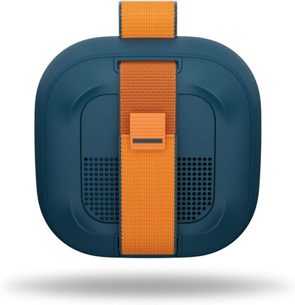 SoundLink Micro Portable Bluetooth Speaker (2nd Gen), Wireless Outdoor Speaker, Up to 12 Hours Battery Life, Waterproof and Dustproof, Blue Dusk