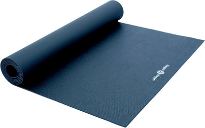 Tapas ECO Yoga Mat 4mm, Non Slip Exercise Mat with Medium Cushioning, Made with Up to 50% Recycled Content, 24 x 71 Inch