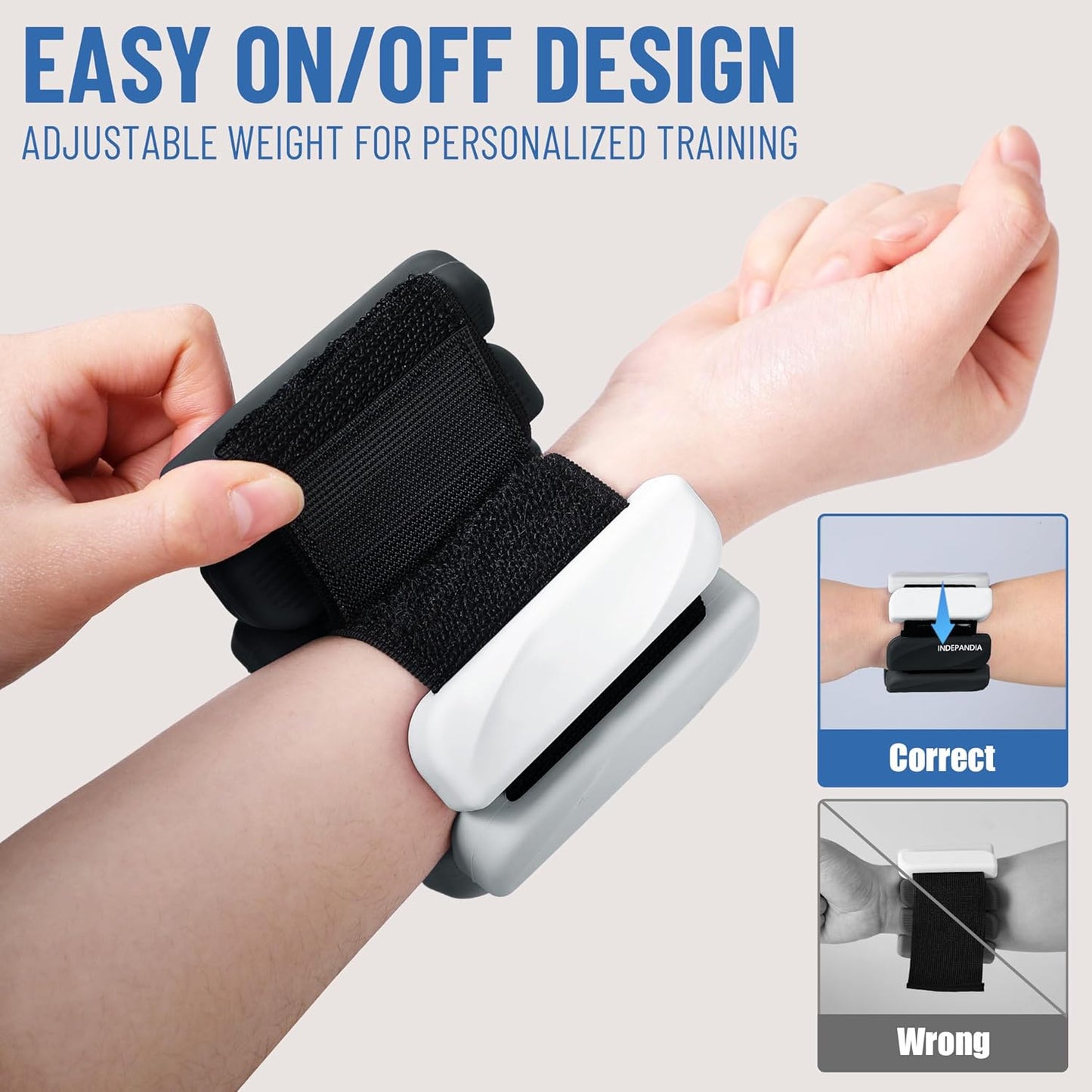 Wrist & Ankle Weights for Women and Men, 2lbs/4lbs Pairs Adjustable Silicone Weighted Bangles for Arm & Leg Workouts, Perfect for Pilates, Barre, Yoga, Walking & Home Fitness