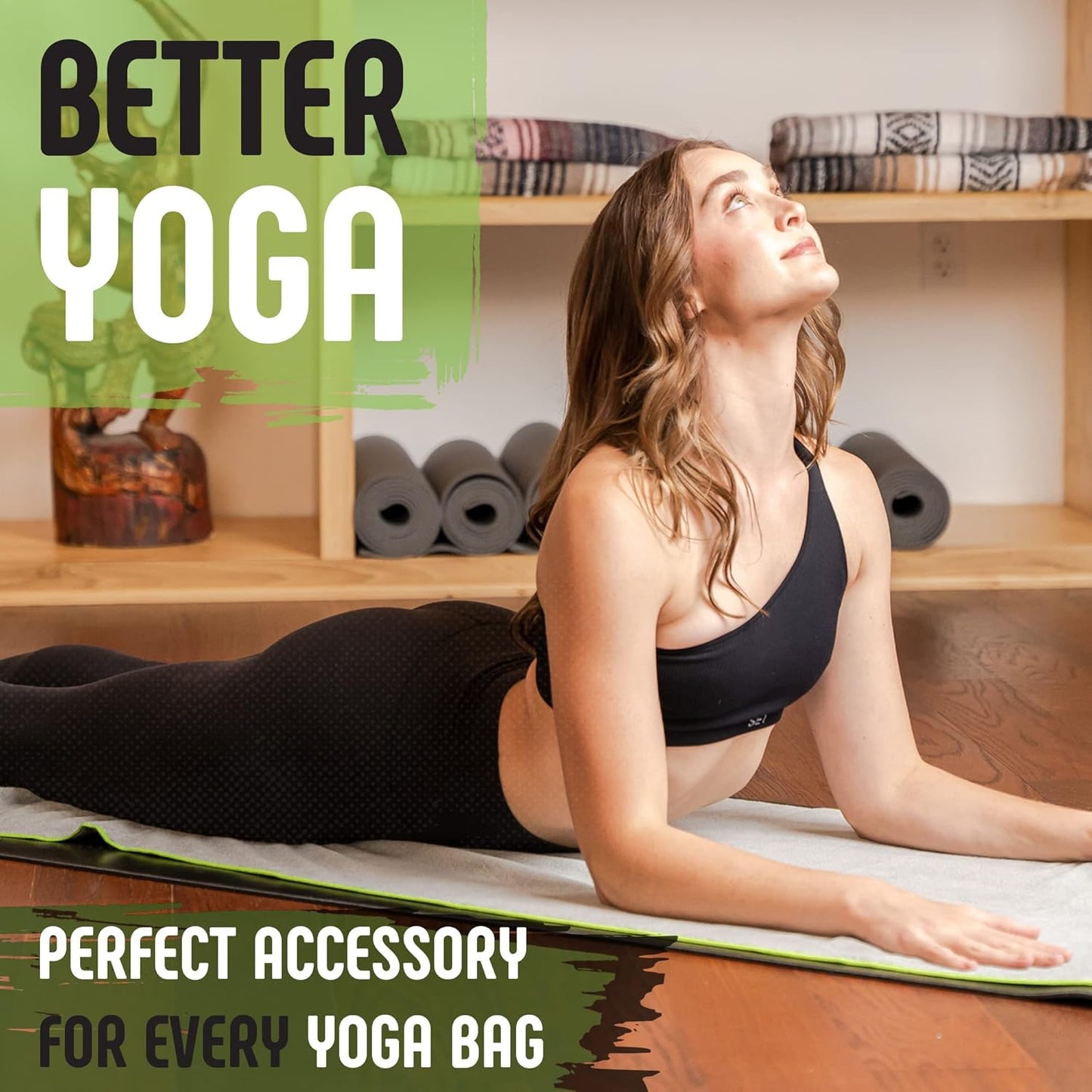 Yoga Towel for Yoga Mat, Non Slip Hot Yoga Towel, Manduka Yoga Towel, Hot Yoga Mat Towel, Yoga Mat Cover, Yoga Toes Towel, Washable Yoga Mat, Nonslip Yoga Towel, Microfiber Towels